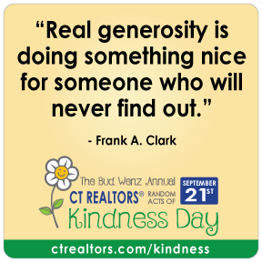 Real generosity is doing something nice for someone who will never find out.