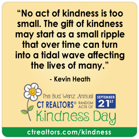 No act of kindness is too small. The gift of kindness may start as a small ripple that over time can turn into a tidal wave affecting the lives of many.