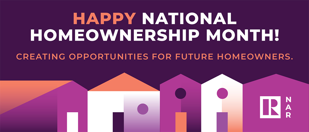 June is National Homeownership Month
