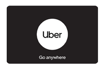 Prize Uber Gift Card