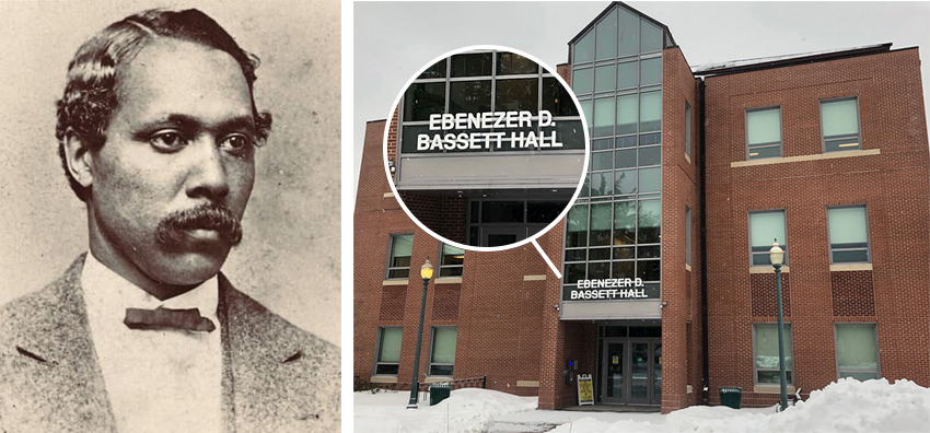 Ebenezer Bassett and CCSU Building